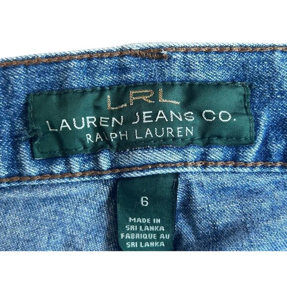 LRL Lauren Jeans Co. Ralph Lauren Women's Jeans Classic Boot Cut Stretch Size 6 - Picture 7 of 15